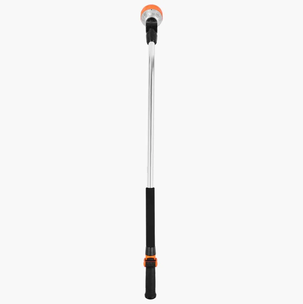 VEVOR Watering Wand, 36-Inch Extra Long Heavy Duty Garden Hose Wand with 8 Spray Patterns & 180° Swivel Head, Long Hose Nozzle Sprayer with on/off Thumb Control, Ideal for Hanging Baskets, Shrubs, Lawn