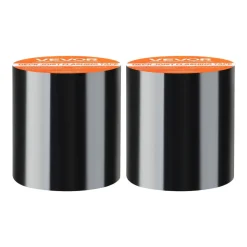 VEVOR Waterproof Patch and Seal Tape, 4 inch x 10 ft, Pack of 2, Weather-Resistant Waterproof Tape for Leaks and Repairs, Peel and Stick Easy Indoor and Outdoor Use for Roof, Wall, and Pipe, Black