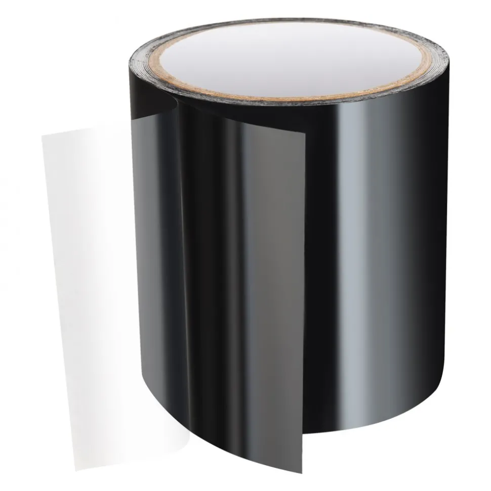 VEVOR Waterproof Patch and Seal Tape, 4 inch x 10 ft, Pack of 2, Weather-Resistant Waterproof Tape for Leaks and Repairs, Peel and Stick Easy Indoor and Outdoor Use for Roof, Wall, and Pipe, Black