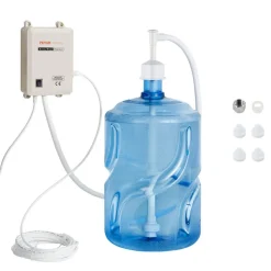 VEVOR Water Pump System for 5 Gallon Bottles, Automatic Electric Dispenser, Single Inlet, Suitable for Coffee/Tea Appliances, Fridges, Ice Machines