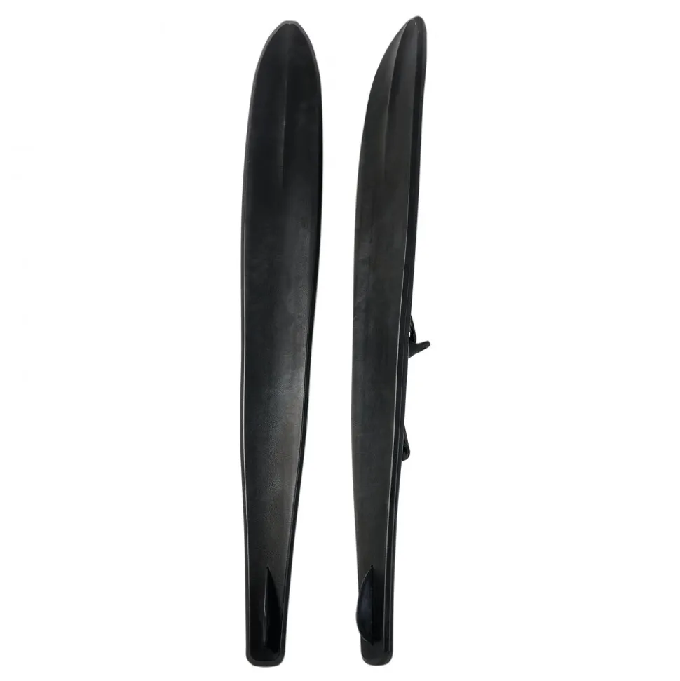 VEVOR 67" Water Skis, Adult Water Ski with X-9 Adjustable Horseshoe Bindings & Padded Rear Toe Plate, High-gloss UV Coating Waterskis Combo for Adults Up to 300 lbs