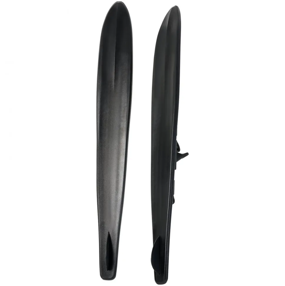 VEVOR 59" Water Skis, Adult Water Ski with X-7 Adjustable Horseshoe Bindings & Padded Rear Toe Plate, High-gloss UV Coating Waterskis Combo for Adults Up to 300 lbs