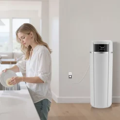VEVOR Water Softener, 32,000 Grains Whole House Water Softener System, with Automatic Touch Control Panel, Bypass Valve, Reduce Hardness and Minerals, Improve Water Quality, for 1-2 Bathrooms