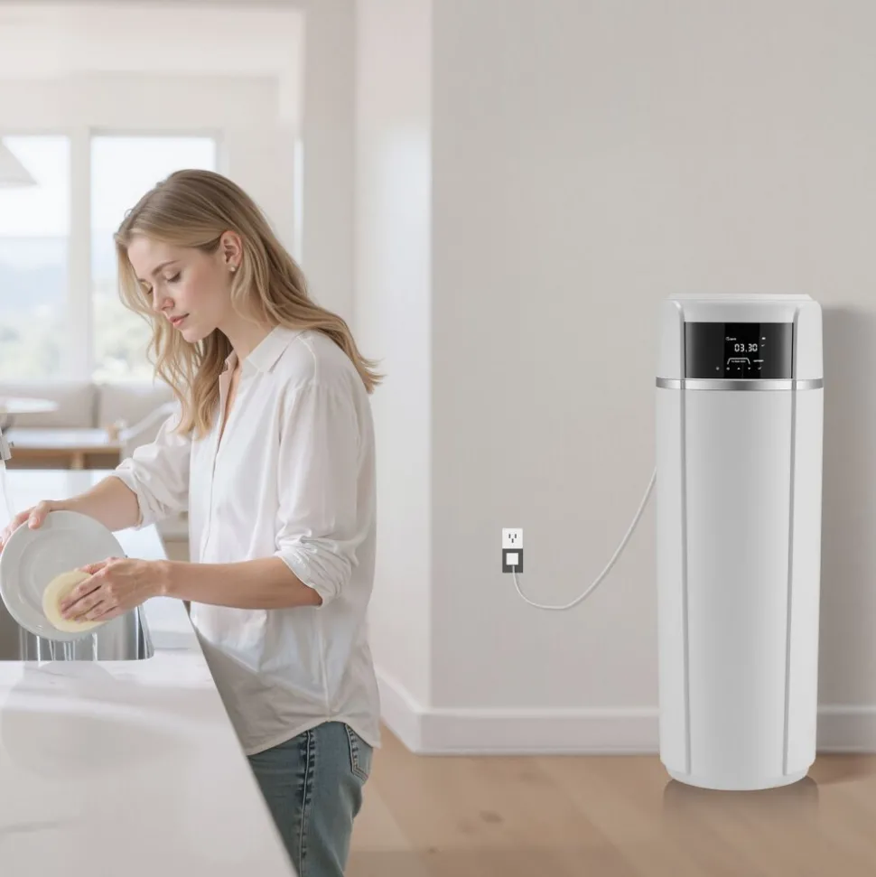 VEVOR Water Softener, 40,000 Grains Whole House Water Softener System, with Automatic Touch Control Panel, Bypass Valve, Reduce Hardness and Minerals, Improve Water Quality, for 2-3 Bathrooms