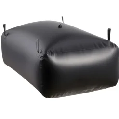 VEVOR Water Storage Bladder, 264.2 Gal Collapsible Water Storage Bag, Wear-Resistant 1000D PVC Soft Waters Bag, Leakproof Camping Tank Containers for Garden Irrigation RV Emergency Use, Black