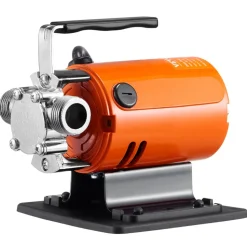 VEVOR Water Transfer Pump, 120V AC 360 GPH 1/10 HP, Portable Electric Utility Pump with 6 ft Suction Hose Kit, Carbon Brushes, Impeller, Suction Strainer, for Garden, Rain Barrel, Pool, Pond, Aquarium
