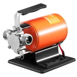 VEVOR Water Transfer Pump, 12V DC 360 GPH 1/10HP, Portable Electric Utility Pump with 6 ft Suction Hose Kit, Impeller, Suction Strainer, for Garden, Rain Barrel, Pool, Pond, Hot Tub, Aquarium Draining