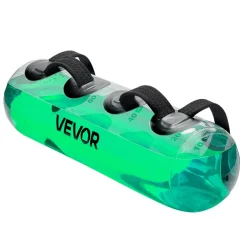 VEVOR Water Weights Aqua Bag, Large Aqua Bags for Workout, 70 lbs Adjustable Portable Stability Fitness & Full Body Exercise Equipment, for Strength Core and Balance Training, Home Gym Exercise, Clear