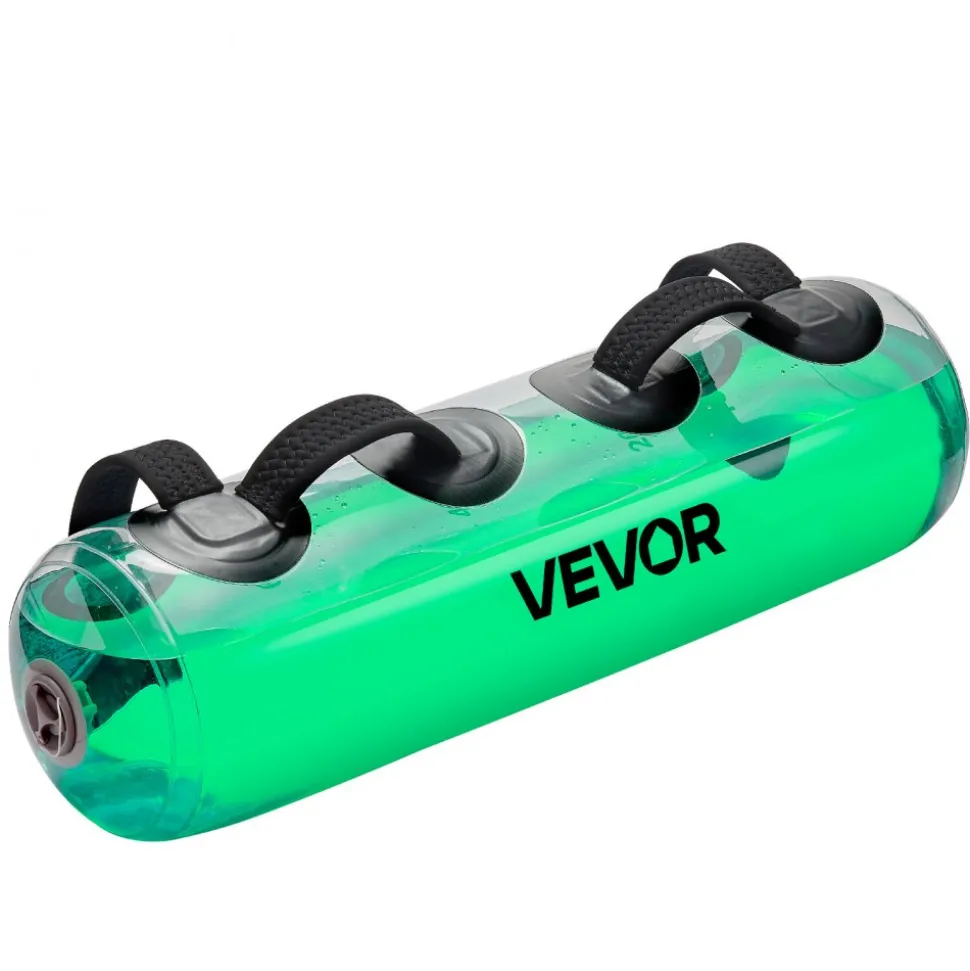 VEVOR Water Weights Aqua Bag, Large Aqua Bags for Workout, 70 lbs Adjustable Portable Stability Fitness & Full Body Exercise Equipment, for Strength Core and Balance Training, Home Gym Exercise, Clear