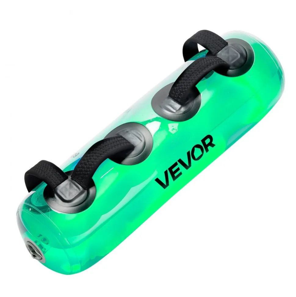 VEVOR Water Weights Aqua Bag, Large Aqua Bags for Workout, 70 lbs Adjustable Portable Stability Fitness & Full Body Exercise Equipment, for Strength Core and Balance Training, Home Gym Exercise, Clear