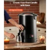 VEVOR Wax Melter for Candle Making, 10.6 Qts, Fast and Even Heating, with Easy Pour Spout and Temperature Control, Hourglass Base for Non-Stick Smooth Flow, Wax Melting Pot for Making Candles Soaps