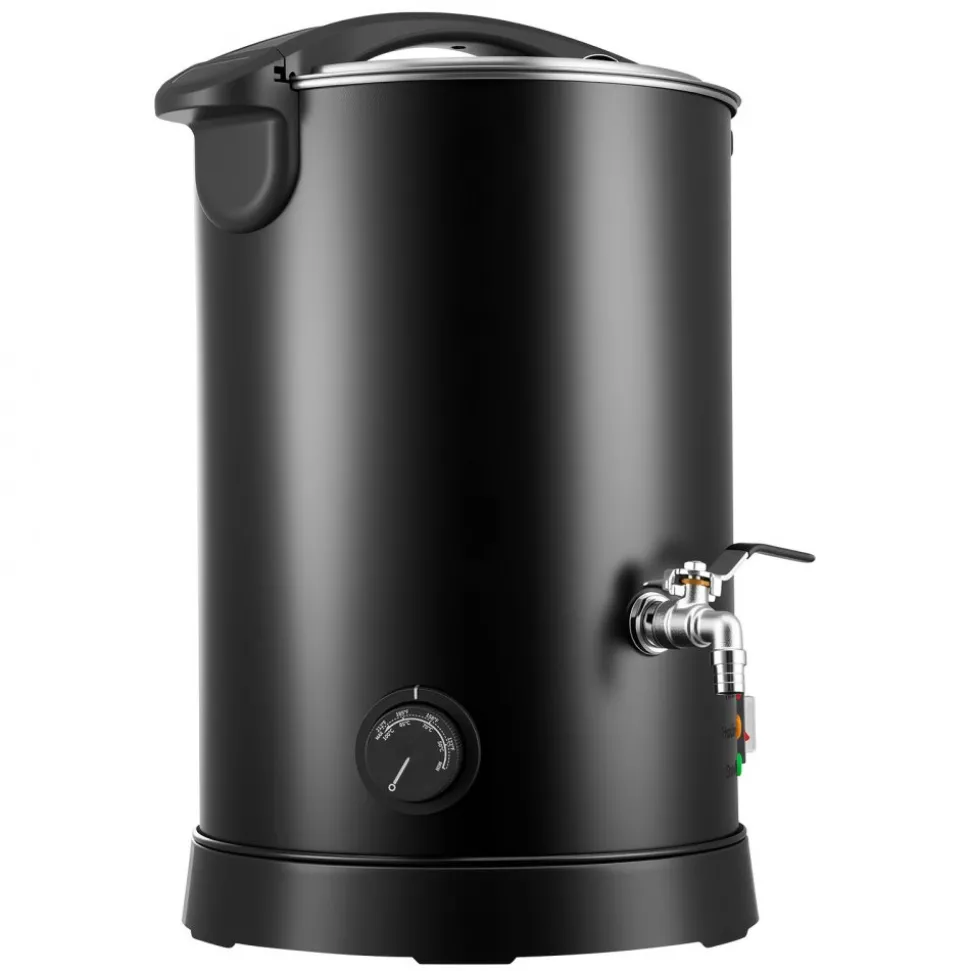 VEVOR Wax Melter for Candle Making, 10.6 Qts, Fast and Even Heating, with Easy Pour Spout and Temperature Control, Hourglass Base for Non-Stick Smooth Flow, Wax Melting Pot for Making Candles Soaps
