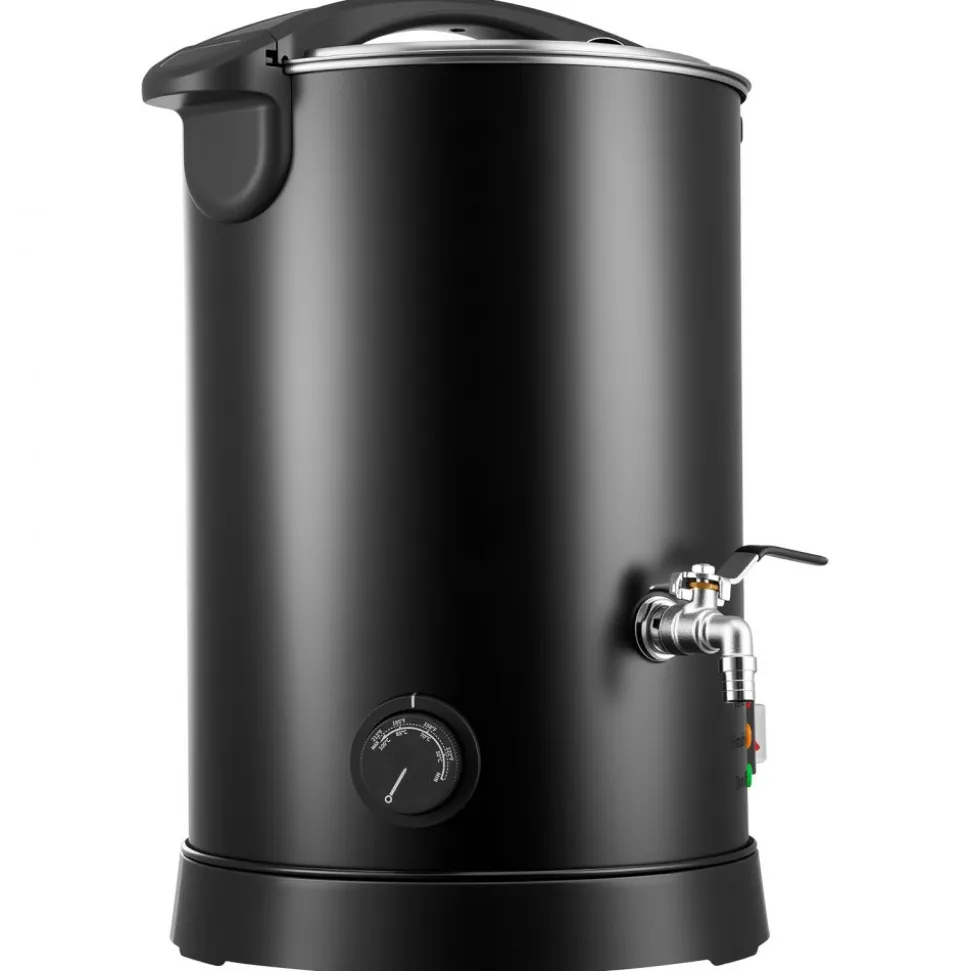 VEVOR Wax Melter for Candle Making, 10.6 Qts, Fast and Even Heating, with Easy Pour Spout and Temperature Control, Hourglass Base for Non-Stick Smooth Flow, Wax Melting Pot for Making Candles Soaps