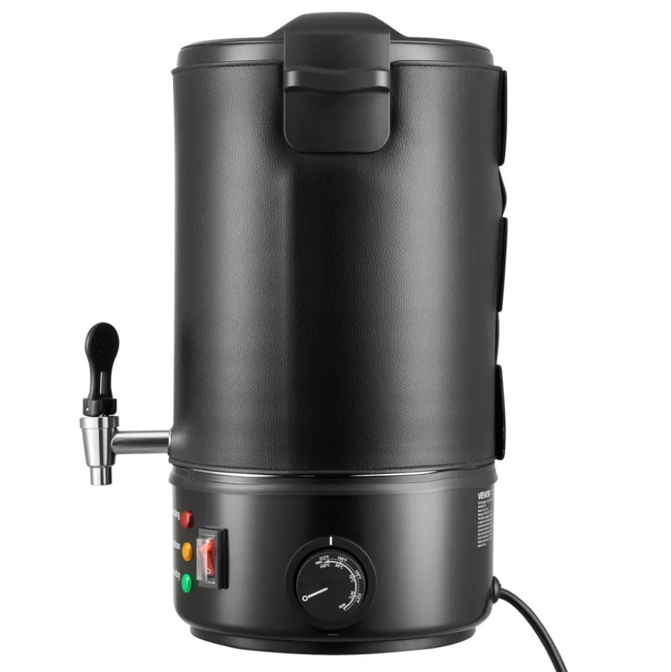VEVOR Wax Melter for Candle Making, 8.5 Qts, Fast and Even Heating, with Easy Pour Spout and Temperature Control, Grooved Base for Non-Stick and Smooth Flow, Wax Melting Pot for Making Candles Soaps