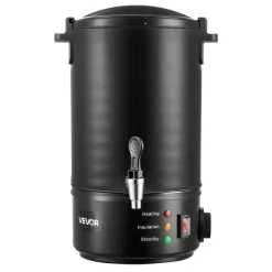 VEVOR Wax Melter for Candle Making, 8.5 Qts, Fast and Even Heating, with Easy Pour Spout and Temperature Control, Grooved Base for Non-Stick and Smooth Flow, Wax Melting Pot for Making Candles Soaps