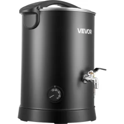 VEVOR Wax Melter for Candle Making, 8.5 Qts, Fast and Even Heating, with Easy Pour Spout and Temperature Control, Hourglass Base for Non-Stick Smooth Flow, Wax Melting Pot for Making Candles Soaps