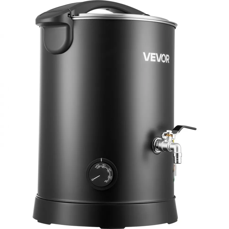VEVOR Wax Melter for Candle Making, 8.5 Qts, Fast and Even Heating, with Easy Pour Spout and Temperature Control, Hourglass Base for Non-Stick Smooth Flow, Wax Melting Pot for Making Candles Soaps