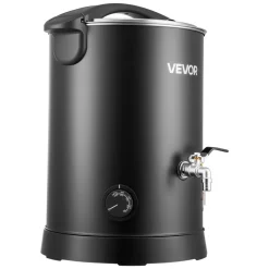 VEVOR Wax Melter for Candle Making, 8.5 Qts, Fast and Even Heating, with Easy Pour Spout and Temperature Control, Hourglass Base for Non-Stick Smooth Flow, Wax Melting Pot for Making Candles Soaps