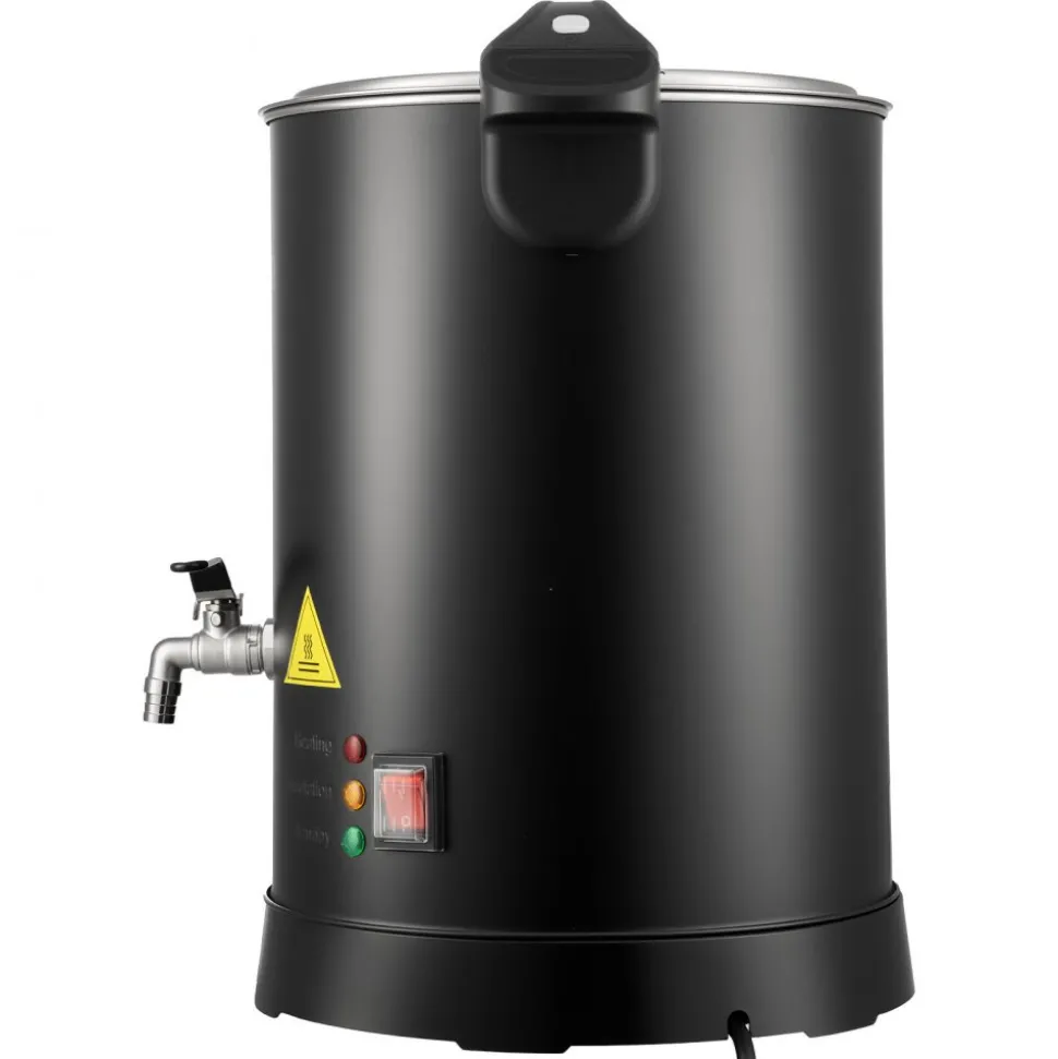 VEVOR Wax Melter for Candle Making, 8.5 Qts, Fast and Even Heating, with Easy Pour Spout and Temperature Control, Hourglass Base for Non-Stick Smooth Flow, Wax Melting Pot for Making Candles Soaps