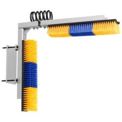 VEVOR 2 Way Livestock Scratching Brush, Dual Sided Goat Scratcher Brush with Mounting Bracket, 16.9