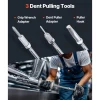 VEVOR 9-Way Slide Hammer Puller Set, 15PCS Front Wheel Hub Bearing Remover & Rear Wheel Axle Hub Dent Shaft Puller Tool Kit, Axle Bearing Puller Tool Kit and Slide Hammer Remover Set with Carry Box