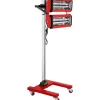 VEVOR 2000W Baking Infrared Paint Curing Lamp Short Wave Infrared Heater Car Bodywork Repair Paint Dryer/Stand