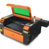 VEVOR 80W CO2 Laser Engraver, 20 x 28 in, 19.7 IPS Laser Cutter Machine with 2-Way Pass Air Assist, Compatible with LightBurn, CorelDRAW, AutoCAD, Windows, Mac OS, Linux, for Wood Acrylic Fabric More