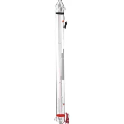 VEVOR 90W CO2 Laser Tube, 49.2 in (1250 mm) Length, 3.1 in (80 mm) Dia Borosilicate Glass Laser Cutter Tube with Metal Head, 10,000hr Wires Preconnected for Laser Engraver Engraving Cutting Machine