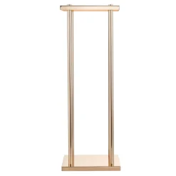 VEVOR Wedding Flower Stand, 10PCS 23.62-inch Column Flower Stand, Floral Stands with Metal Laminate, Cylindrical Cubic Floral Display Rack for Wedding, Party, Birthday, Home, French Gold Stands