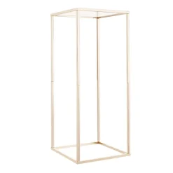VEVOR Wedding Flower Stand, 3PCS 23.62/29.53/35.43 inch Round Cylinder Plinth, Clear Pedestal Stand with Transparent Acrylic Lid, Cylindrical Pedestal Stands for Wedding, Party, Birthday, Art Decor