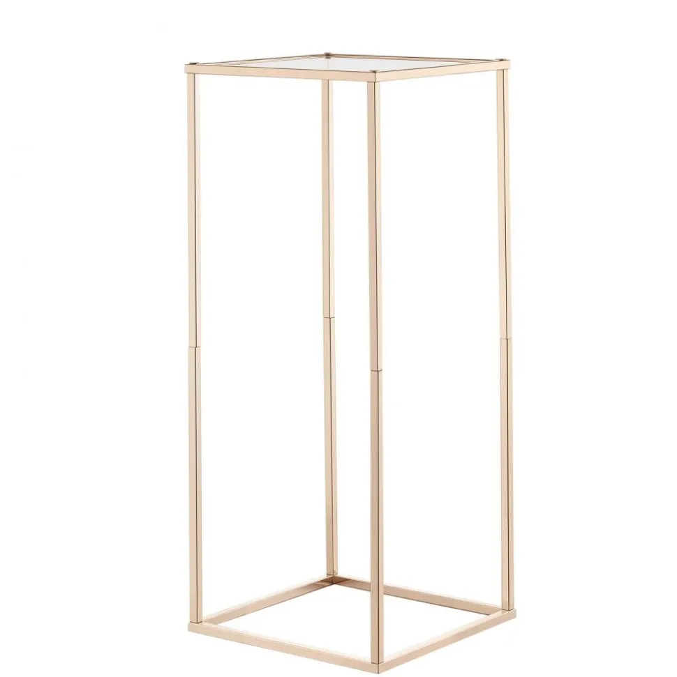 VEVOR Wedding Flower Stand, 3PCS 23.62/29.53/35.43 inch Round Cylinder Plinth, Clear Pedestal Stand with Transparent Acrylic Lid, Cylindrical Pedestal Stands for Wedding, Party, Birthday, Art Decor