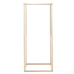 VEVOR Wedding Flower Stand, 10PCS 23.62-inch Column Flower Stand, Floral Stands with Hidden Screw, Rectangular Cubic Floral Display Rack for Wedding, Party, Birthday, Home, French Gold Stands