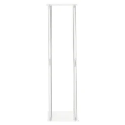 VEVOR Wedding Flower Stand, 10PCS 23.62-inch Column Flower Stand, Floral Stands with Acrylic Laminate, Hexagonal Cubic Floral Display Rack for Wedding, Party, Birthday, Home, French Gold Stands