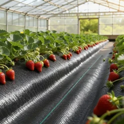 VEVOR Weed Barrier Fabric Heavy Duty, 6x250FT 5oz Landscape Fabric, Woven Weed Blocker Fabrics, Garden Fabrics Weeds Barrier, Weeds Control Ground Cover, Geotextile Webbing, Gardening Mat, Black
