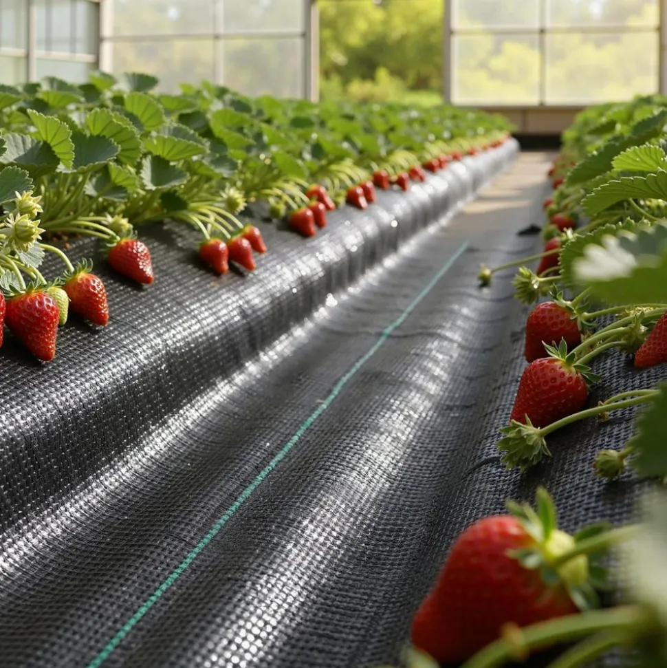 VEVOR Weed Barrier Fabric Heavy Duty, 1.3x100FT 3.2oz Landscape Fabric, Woven Weed Blocker Fabrics, Garden Fabrics Weeds Barrier, Weeds Control Ground Cover, Geotextile Webbing, Gardening Mat, Black