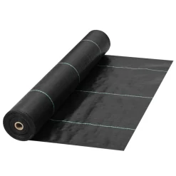 VEVOR Weed Barrier, 5.8oz Landscape Fabric, 3ft x 300ft Cover Mat Heavy Duty Woven Grass Control Geotextile for Garden, Patio, Black