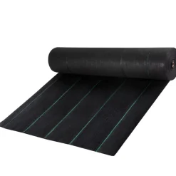 VEVOR Weed Barrier, 5.8oz Landscape Fabric, 3ft x 300ft Cover Mat Heavy Duty Woven Grass Control Geotextile for Garden, Patio, Black