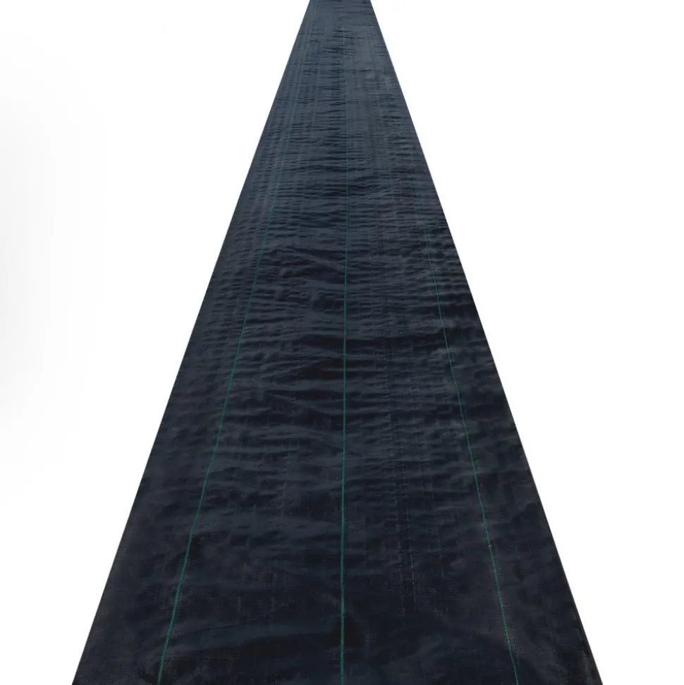 VEVOR Weed Control Fabric 6ft x 300ft - Geo Textile Fabric Heavy Duty - Woven Ground Cover for Commercial Greenhouse, Yard, Garden Barrier Cloth Blocker Mat