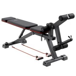 VEVOR Weight Bench, 800lbs Adjustable Weight Bench Press for Full Body Workout, Exercise Sit up Bench for Home Gym Strength Training, Flat Bench with with Leg Extension, Preacher Pad, Fast Adjustment