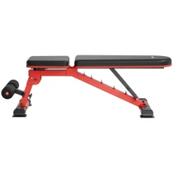 VEVOR Weight Bench, 1200lbs Heavy Duty Stable Weight Bench Press for Full Body Workout, Adjustable Exercise Sit up Bench for Home Gym Strength Training, Flat Bench with Quick Folding & Fast Adjustment