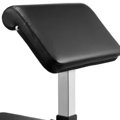 VEVOR Weight Bench with Leg Extension, Strength Training Benches, Max load 440 LBS Home Gym Bench Fitness Equipment, Seated Arm Isolated Barbell Dumbbell Bicep Station, Workout Bench for Home Gym