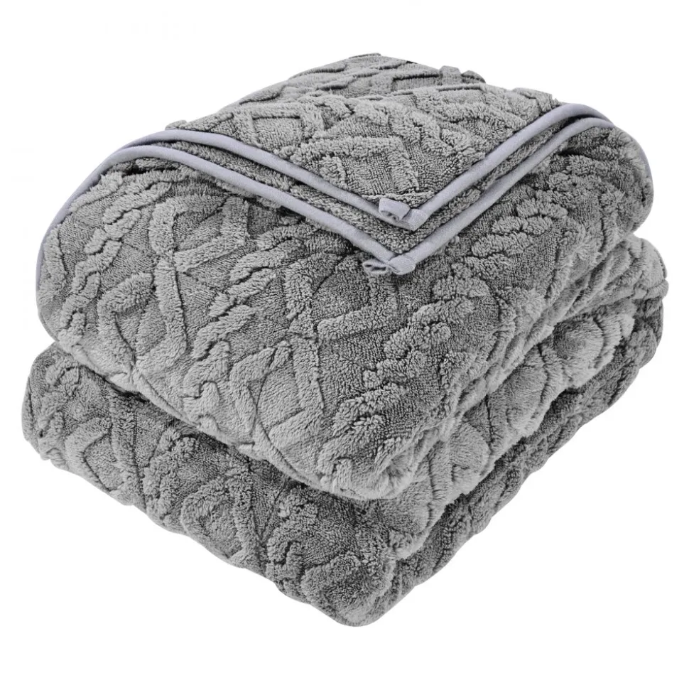 VEVOR Weighted Blanket, 20 lbs, 60 x 80 in Queen Size, Sherpa Fleece Heavy Blanket with Glass Beads, Soft Warm Cozy Fluffy Touch, for 200-250 lbs Adults, Anxiety Stress Relief, Improve Sleep, Grey