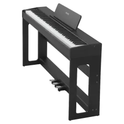 VEVOR Weighted Digital Piano, 88 Keys Fully Weighted, Electric Piano Keyboard with Furniture Stand, Power Adapter, Triple Pedal, Record Function, 280 Tones, Wireless Connection, for Beginners, Black
