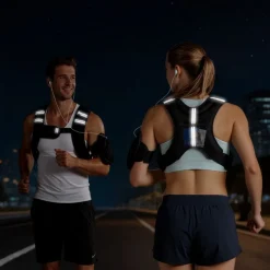 VEVOR Weighted Vest, 10 lbs Body Weight Vest for Men Women, with Reflective Stripe, Adjustable Buckle, Workout Equipment for Strength Training, Running, Jogging, Fitness, Muscle Building, Weight Loss