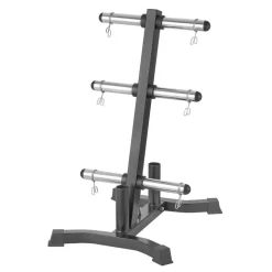VEVOR Weight Plate Rack, L Frame Weight Plate Tree for 2-Inch Weight Plates, Standard Weight Plate Tree, 1000 lbs Load Capacity Weight Storage Holder, Home Gym Barbell Rack Storage Stand, Black