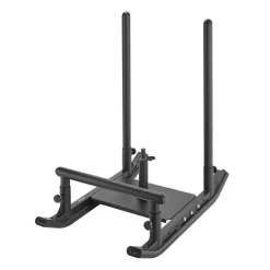 VEVOR Weight Sled, Steel Power Sled, Fitness Strength Training Sleds for Athletic Exercise Speed Improvement, Workout Fitness Equipment with Handle, Compatible with 1/2 in Weight Plates, Black