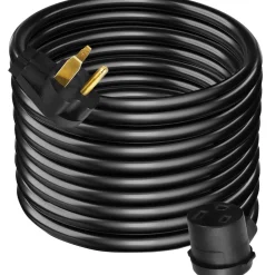 VEVOR Welder Extension Cord 40Amp 50ft 250V, Welding Power Cord with NEMA 6-50 Plug 8 Gauge 3 Prong for MIG,Lincoln,Plasma,Miller,TIG Tested to UL Standards