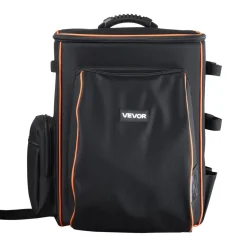 VEVOR Welding Backpack, 35.6L Welder Backpack for Tools and Helmet, 600D Polyester Extreme Gear Pack with Helmet Catch Bag, Multi-Purpose Gear Storage Bag for Welding, Outdoor Camping, Mountaineering