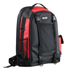 VEVOR Welding Backpack, 25.2L Welder Backpack for Tools and Helmet, 1680D High-Density Polyester Extreme Gear Pack with Helmet Bag, Multi-Purpose Gear Storage Bag for Welding, Outdoor Camping, Hiking