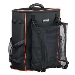 VEVOR Welding Backpack, 33L Welder Backpack with Insulated Bag & Helmet Bag, 600D Polyester Extreme Gear Pack for Tools and Helmet, Multi-Purpose Gear Storage Bag for Welding, Outdoor Camping, Hiking